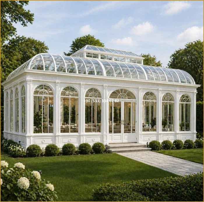 KIŞ BAHÇESİ-GAZEBO-FERFORJE KIŞ BAHÇESİ-KAMELYA-FERFORJE KAMELYA mod9030