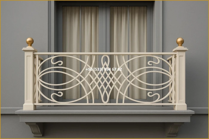 BALKON KORKULUĞU/BALKON KORKULUK MODELLERİ mod8320