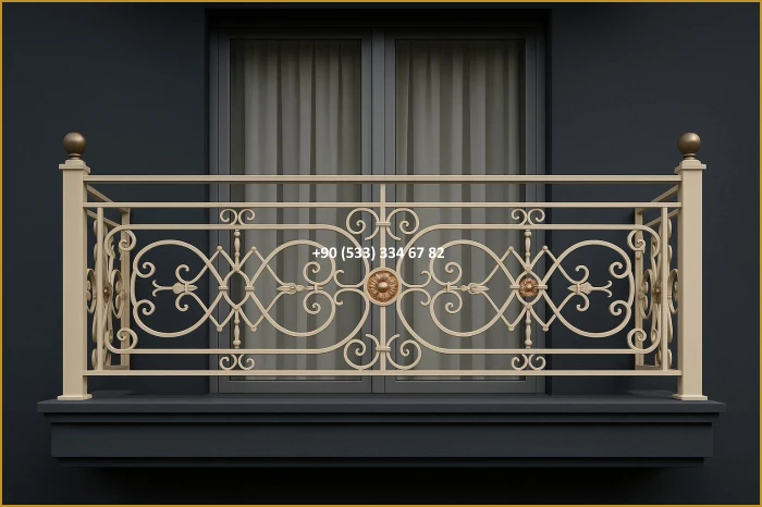 BALKON KORKULUĞU/BALKON KORKULUK MODELLERİ mod8337