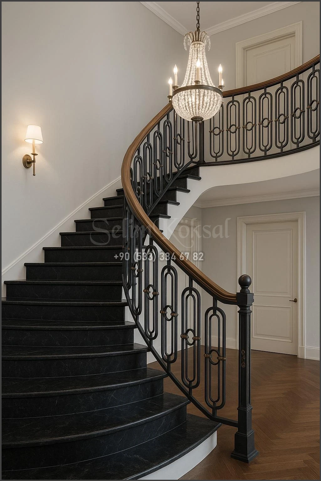 İç Mekan Merdiven Korkuluk Modelleri ile Estetik Dokunuşlar