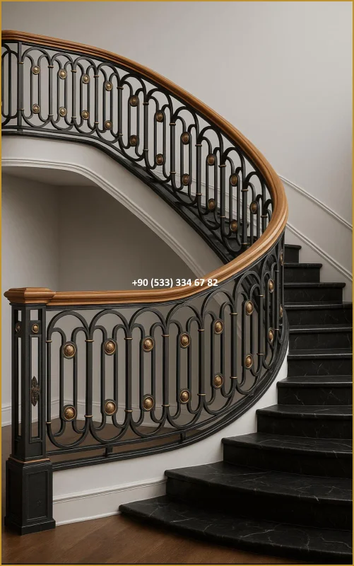 Villa Merdiven Korkuluk Modelleri – Lüks ve Zarif Tasarımlar