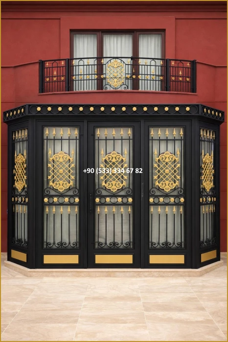 VİLLA KAPILARI-FERFORJE VİLLA KAPILAR-VİLLA GİRİŞ KAPILAR-BAHÇE KAPILARI-FERFORJE KAPILAR mod8910