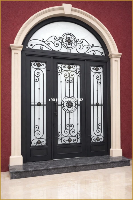 VİLLA KAPILARI-FERFORJE VİLLA KAPILAR-VİLLA GİRİŞ KAPILAR-BAHÇE KAPILARI-FERFORJE KAPILAR mod8953