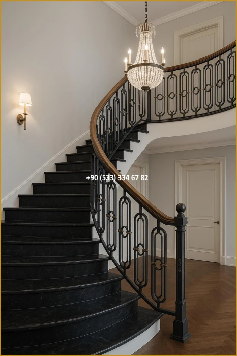 MERDİVEN KORKULUĞU/VİLLA MERDİVEN KORKULUĞU/İÇ MERDİVEN KORKULUKLARI mod8407