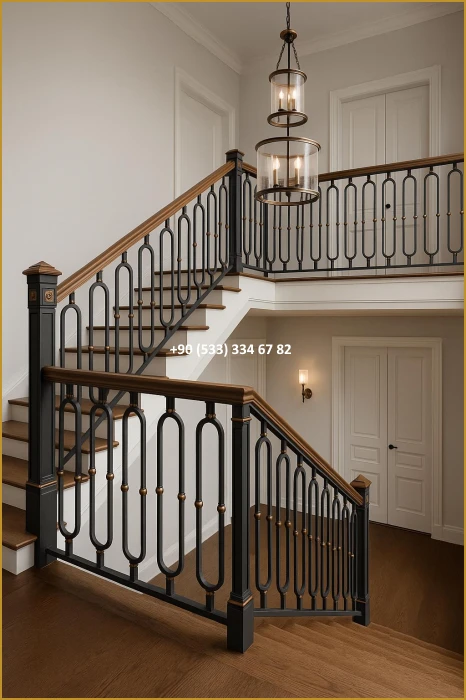 MERDİVEN KORKULUĞU/VİLLA MERDİVEN KORKULUĞU/İÇ MERDİVEN KORKULUKLARI mod8409